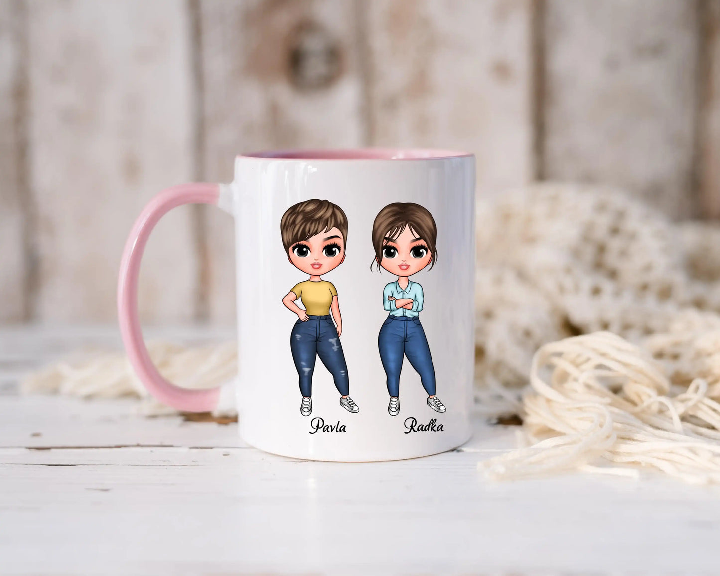 Hrnek - Nejlepší kamarádka Chibi - Každý by měl mít někoho s kým nemusí být normální. Mám Tě ráda - Climo.cz