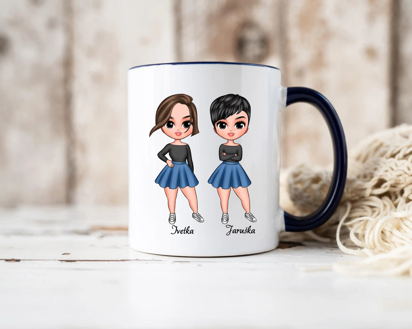 Hrnek - Nejlepší kamarádka Chibi - Každý by měl mít někoho s kým nemusí být normální. Mám Tě ráda - Climo.cz