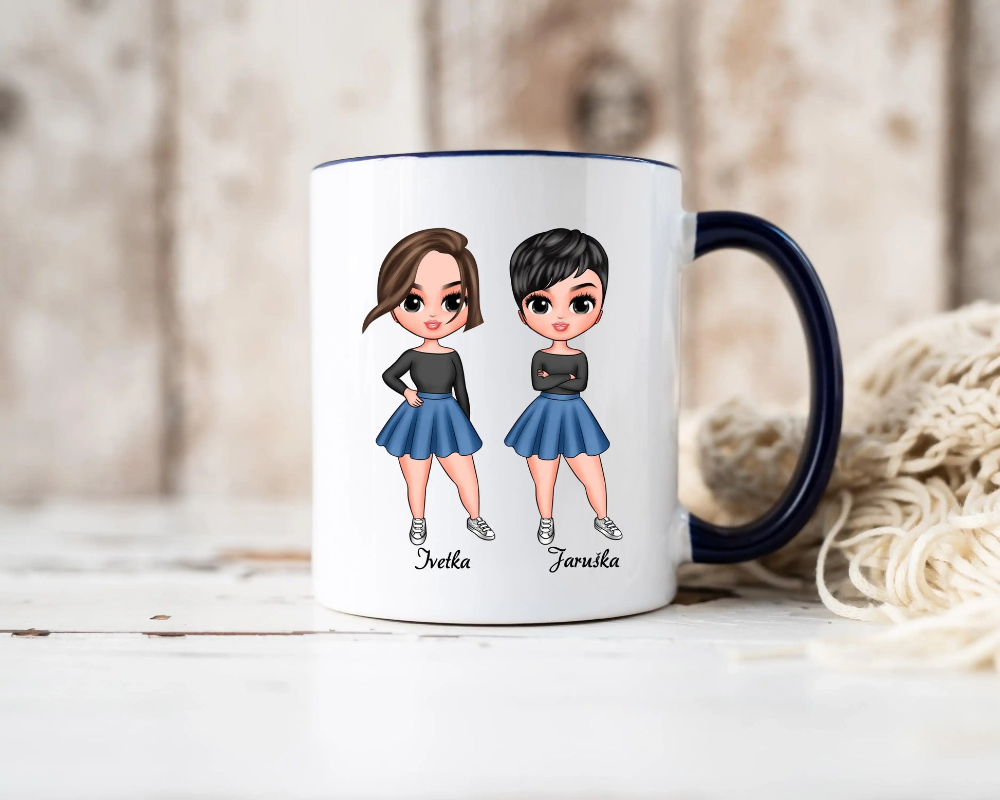 Hrnek - Nejlepší kamarádka Chibi - Každý by měl mít někoho s kým nemusí být normální. Mám Tě ráda - Climo.cz