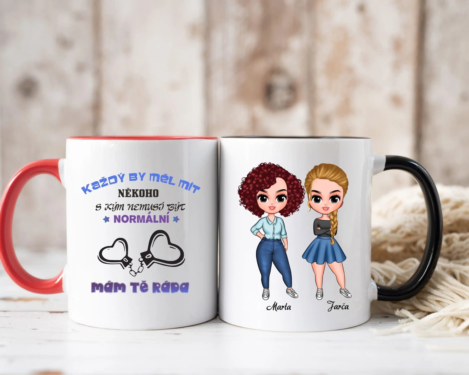 Hrnek - Nejlepší kamarádka Chibi - Každý by měl mít někoho s kým nemusí být normální. Mám Tě ráda - Climo.cz