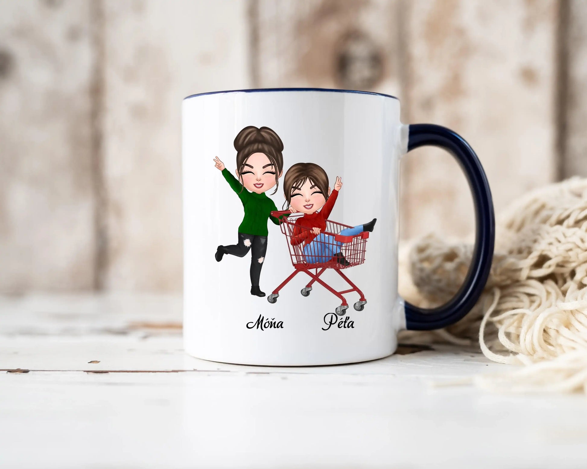 Hrnek - Nejlepší kamarádka Chibi Supermarket - To jsme My jedna duše ve dvou tělech - Climo.cz