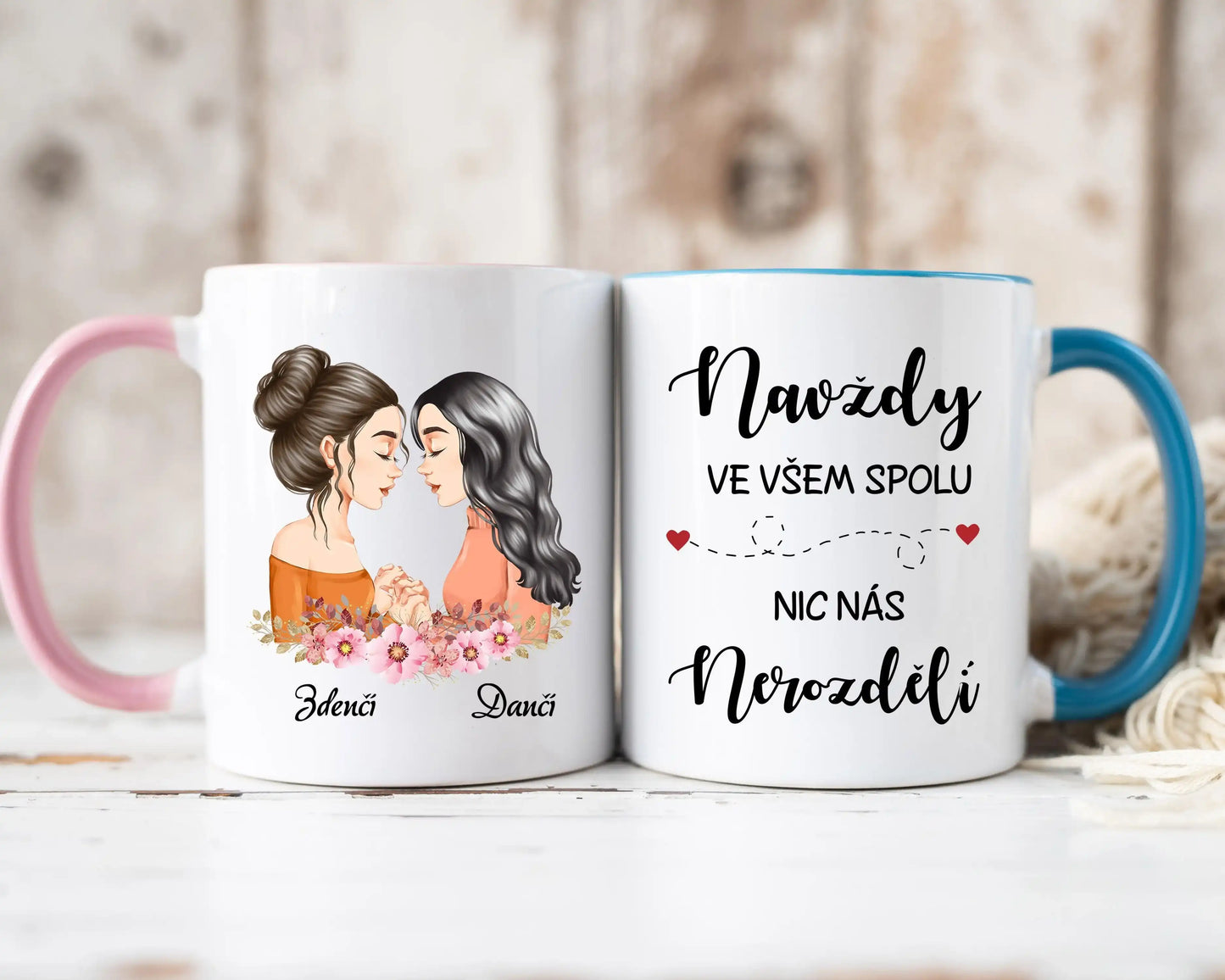 Hrnek - Nejlepší kamarádka - NAVŽDY ve všem spolu. Nic nás NEROZDĚLÍ - Climo.cz