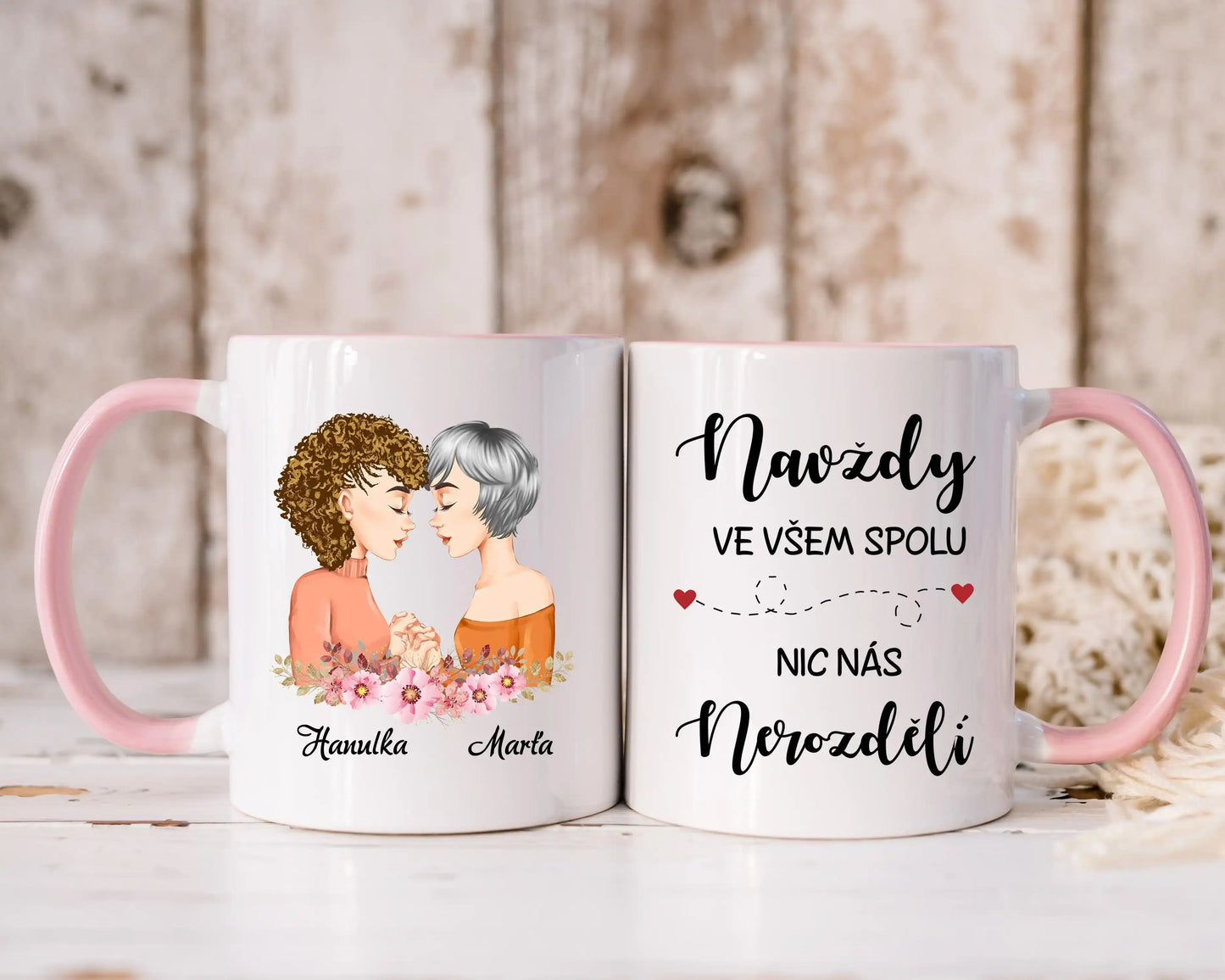 Hrnek - Nejlepší kamarádka - NAVŽDY ve všem spolu. Nic nás NEROZDĚLÍ - Climo.cz