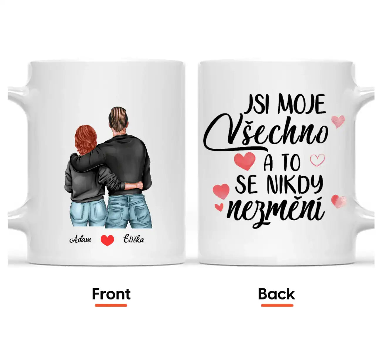 Hrnek - Zamilovaný pár - Jsi moje všechno a to se nikdy nezmění - Climo.cz